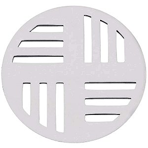 GRELHA ALUMINIO REDONDA 100MM ASTRA GRAL4