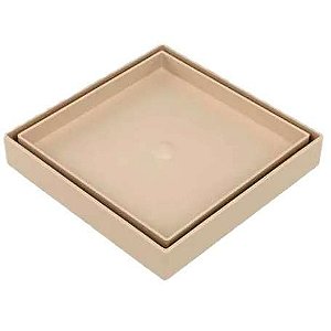 RALO OCULTO QUADRADO UNIV. 15X15 BEGE ASTRA