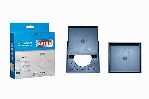 RALO OCULTO QUADRADO UNIV. 15X15 CINZA ASTRA