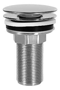VALVULA LAVATORIO 7/8" CLICK C/ CAPA INOX ASTRA