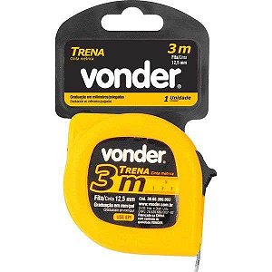TRENA ACO 3M X 12,5MM ECONOMICA VONDER