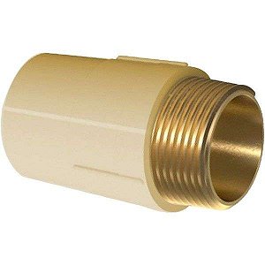 CONECTOR MACHO CPVC AGUA QUENTE 22MMX1/2"