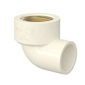 JOELHO 90 CPVC AGUA QUENTE TRANS 22MMX1/2"