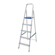 ESCADA ALUMINIO 5 DEGRAUS ALUMASA