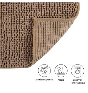 TAPETE BANHEIRO JOY FENDI  50CM X 80CM KAPAZI