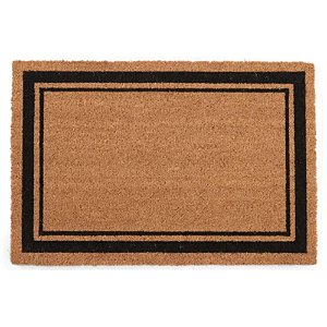 TAPETE DE ENTRADA FIBRA DE COCO MOLDURA 75X50CM KAPAZI