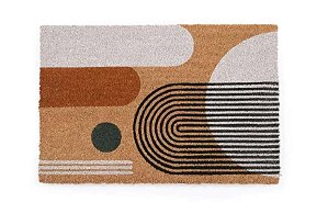 TAPETE DE ENTRADA FIBRA DE COCO URBAN 75CM X 50CM KAPAZI
