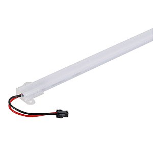 PERFIL ABS C/ FITA LED 1 METRO 110V 12W 4000K DIRETO REDE IP20 GAYA 3177