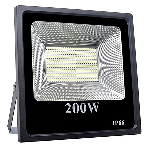 REFLETOR LED (G) 200W IP65 BRANCA 6500K 16000L