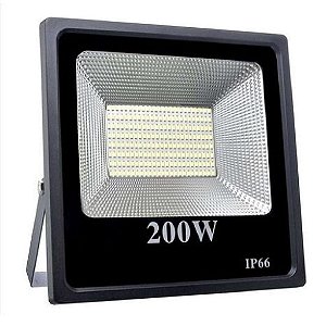 REFLETOR LED (G) 200W IP65 BRANCA 6500K 16000L