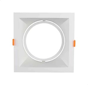 SPOT EMBUTIR BRANCO PAR20 QUADRADO 13X13X7CM GAYA 7327