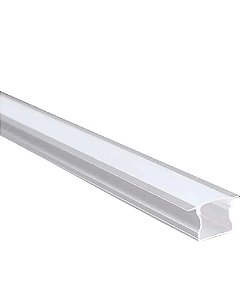PERFIL LED EMBUTIR 3 METROS 17,2 X 14,5 MM BRANCO POP GAYA 7384