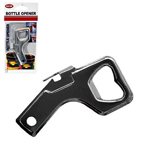 ABRIDOR DE GARRAFA E LATA 9CM METAL