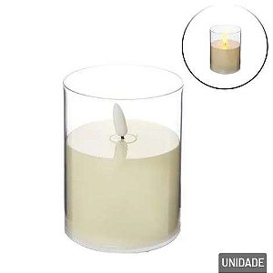 VELA DECORATIVA DE LED 10CM