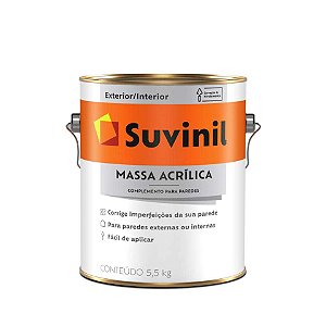 MASSA ACRILICA SUVINIL 1/4 1,4KG