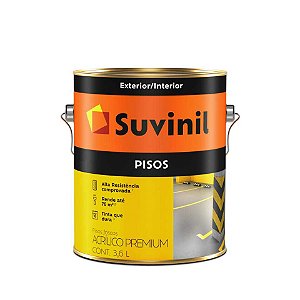 TINTA PISO AMARELO 03,6L GL SUVINIL