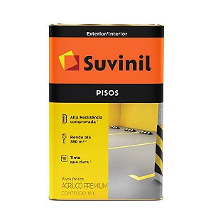 TINTA PISO PRETO 18,0L LT SUVINIL