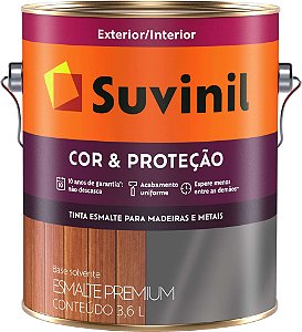 ESMALTE SOLV COR E PROTECAO BRIL BRANCO 3,6 SUVINIL