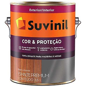 ESMALTE SOLV COR E PROTECAO FOSCO BRANCO 3,6 SUVINIL