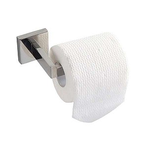 PAPELEIRA METAL PAREDE POLIDO QUADRADO TELCA 74310