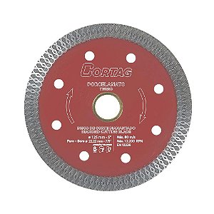 DISCO DIAMANTADO 110MM PORCELANATO BEST QUALITY CORTAG