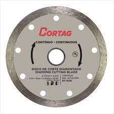 DISCO DIAMANTADO 110MM CONTINUO CORTAG FURO 20 MM