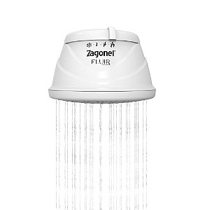 DUCHA ZAGONEL FLUIR 4 TEMPERATURA 6800W 220V BRANCO