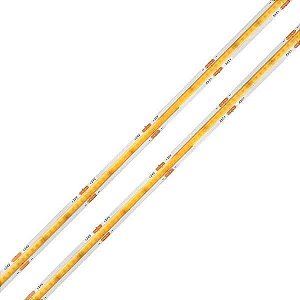 FITA LED 12V COB 3000K 5 METROS 12W IP20 IRC 80 LUMANTI F12C3280