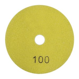 DISCO DIAMANTADO 100MM G100 POLIMENTO SECO/UMIDO CORTAG