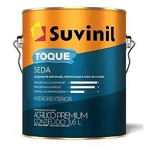 TINTA PAREDE (C) PREMI.TOQUE SEDA BRANCO FOSCO 03,6L GL SUVINIL