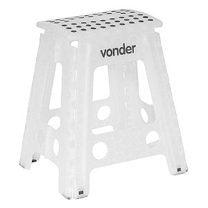 BANQUETA PLASTICO DOBRAVEL 450MM VONDER