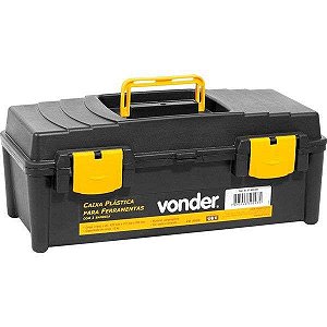 CAIXA FERRAMENTA PLASTICA VD-4038 C/01 BAND VONDER