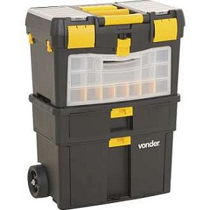 CAIXA FERRAMENTAS PLASTICA C/RODA CRV 0100 VONDER