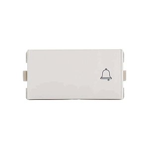 MODULO SLEEK PULSADOR CAMPAINHA 10A-250V BRANCO MARGIRIUS