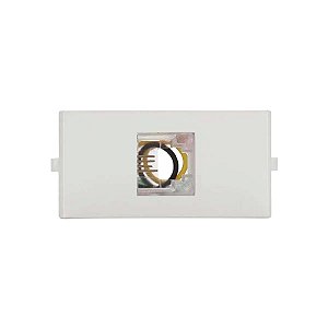 MODULO SLEEK RJ11 TELEFONE 4FIOS BRANCO MARGIRIUS