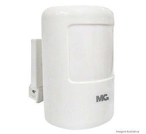 SENSOR PAREDE SOBREPOR BRANCO C/FOTOCELULA MARGIRIUS MPS-40F
