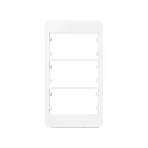 TAMPA CONDULETE 3/4" 3P HORIZONTAL SLEEK BRANCO MARGIRIUS