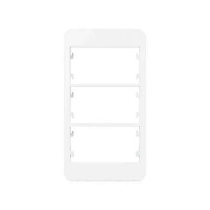 TAMPA CONDULETE 3/4" 3P HORIZONTAL SLEEK BRANCO MARGIRIUS