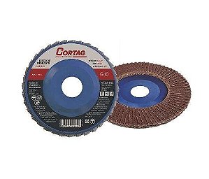 DISCO FLAP 4.1/2" - 115 MM OA-BF G40 CORTAG