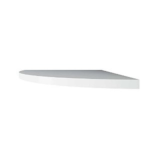 PRATELEIRA MADEIRA CANTO 30 X 30 X 1,5CM BRANCO MULTIVISAO