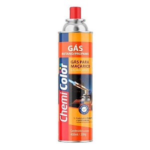 GAS DE MACARICO 400ML/200G CHEMICOLOR