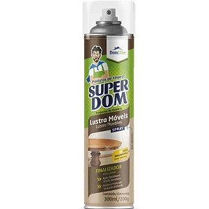 SPRAY LUSTRA MOVEIS 300ML/200G SUPER DOM