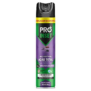 SPRAY MULTI INSETICIDA ACAO TOTAL 350ML PROINSET EMB.ECONOMICA