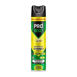 SPRAY MULTI INSETICIDA CITRONELA 350ML PROINSET EMB.ECONOMICA