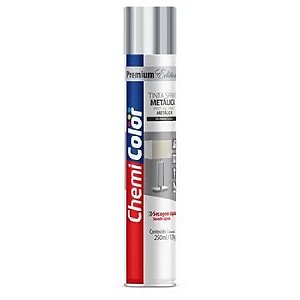 SPRAY TINTA CHEMICOLOR MET.CROMADA 250ML
