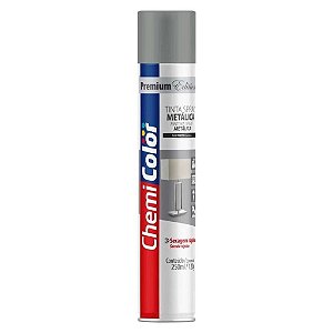 SPRAY TINTA CHEMICOLOR MET.PRATA 250ML