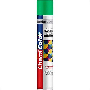 SPRAY TINTA CHEMICOLOR U.G VERDE CLARO 250ML ARTE NOVA