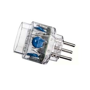 PINO PROTETOR SURTO 2P+T 10A  MARGIRIUS CRISTAL PPS1-4K5