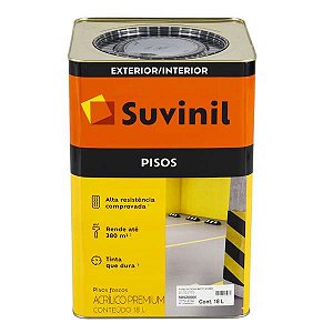 TINTA PISO CONCRETO PURO 18,0L LT SUVINIL