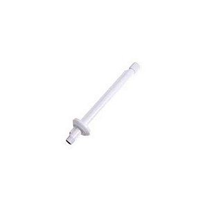 BRACO CHUVEIRO ALUMINIO BRANCO 40CM ALUMARK